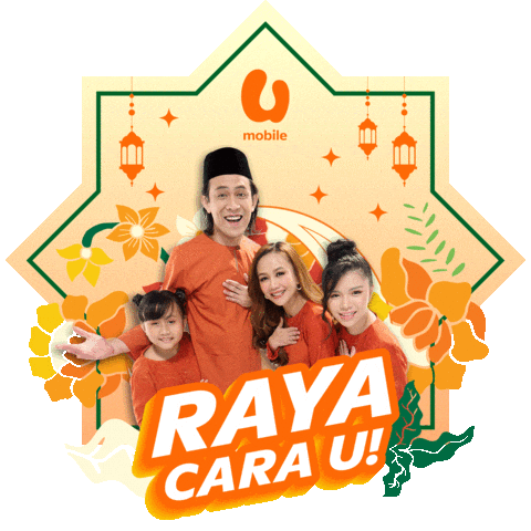 Hari Raya Eid Sticker by U Mobile