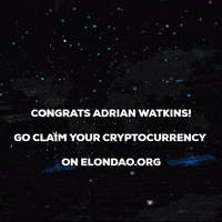 Crypto Congrats GIF by elondrop