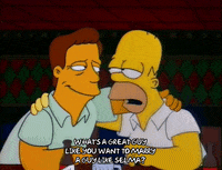 marry homer simpson GIF