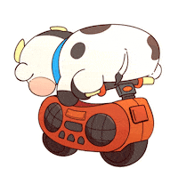 Cow Vaca Sticker