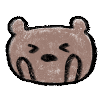 Happy Bear Sticker