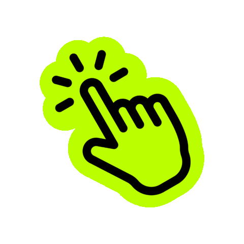 Hand Finger Sticker by Realizing Progress