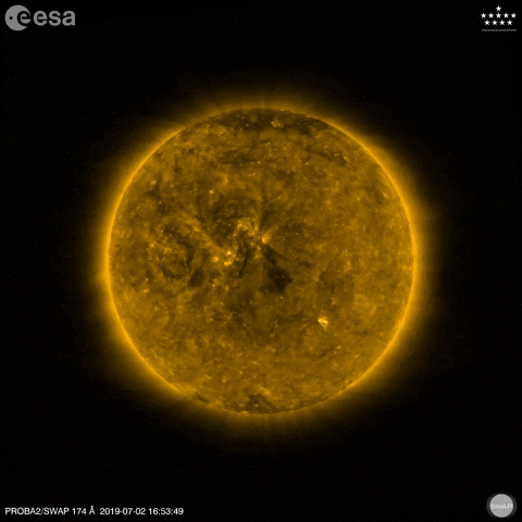 europeanspaceagency giphyupload space sun science GIF