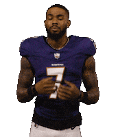 Football Shrug Sticker by Baltimore Ravens