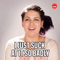 Suck At It GIF by BuzzFeed
