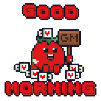 Coffee Morning Sticker by Potatoz by 9GAG