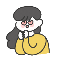 kuzii heart 하트 kuzii 쿠지 Sticker