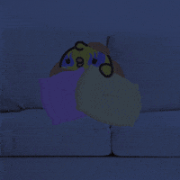 Shocked Freak Out GIF by Molang