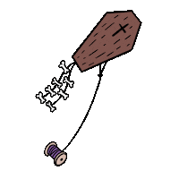 Summer Halloween Sticker