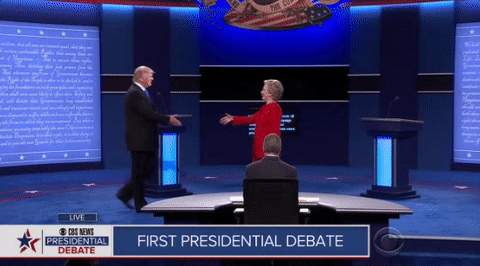 Hillary Clinton Handshake GIF by Election 2016