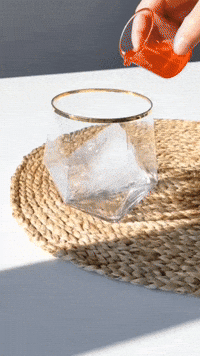 Hojicha Strawberry Iced Tea