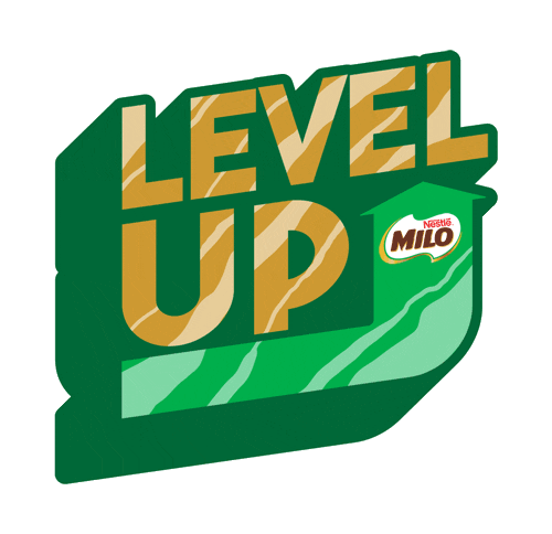 Level Up Sticker by MILO Chile