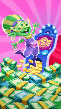 Instagram Space GIF by POP! Slots Casino