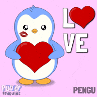 I Love You Kiss GIF by Pudgy Penguins