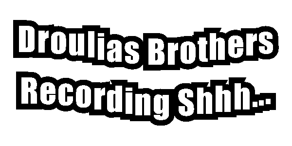 Recording Sticker by Droulias Brothers