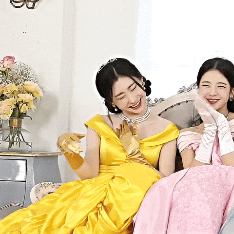 Helmets kpop laugh idol princess GIF