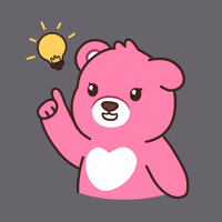 Think Teddy Bear GIF by BEARISH