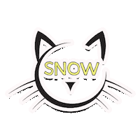 Cat Snow Sticker by X Games 