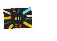 Nice To Meet You Sticker by MyPostcard