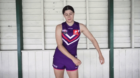 Floss Franklin GIF by Fremantle Dockers