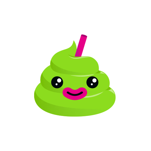 Slurpee rainbow chill frozen winking Sticker