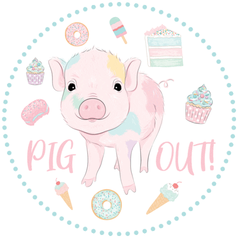 Ice Cream Pink Sticker by Live Sweet