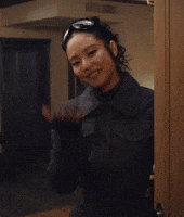 Waving Fashion Show GIF