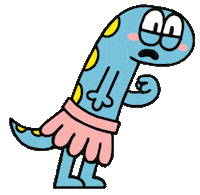 Help Me Point Sticker by T. L. McBeth