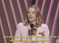 Jodie Foster Oscars GIF by The Academy Awards