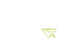 OnlyPrint flying plane paper paperplane Sticker