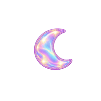 Crescent Moon Moons Sticker