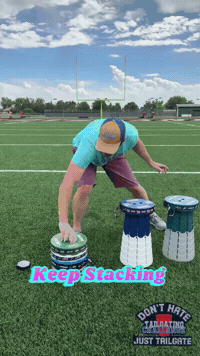 Stacking GIF by Tailgating Challenge