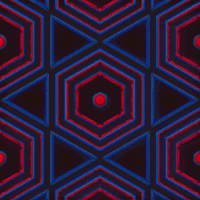 red blue hexagon GIF by xpandamind