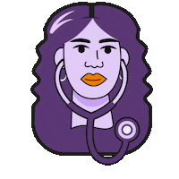 Woman Doctor Sticker by Novant Health