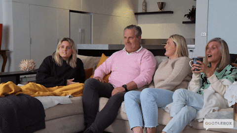 Watching Tv Dancing GIF by Gogglebox Australia
