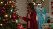 Happy Christmas Tree GIF by Hallmark Mystery