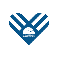 polarbearsinternational polar bear givingtuesday giving tuesday polar bears Sticker