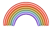 Rainbow Sticker by RDS 100% Grandi Successi