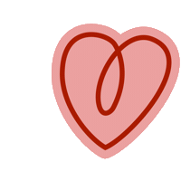 BarbaraCirri heart barbaracirri Sticker