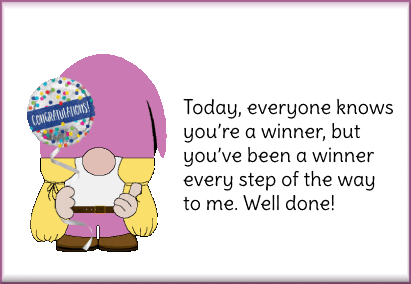 Congratulations Gnome GIF