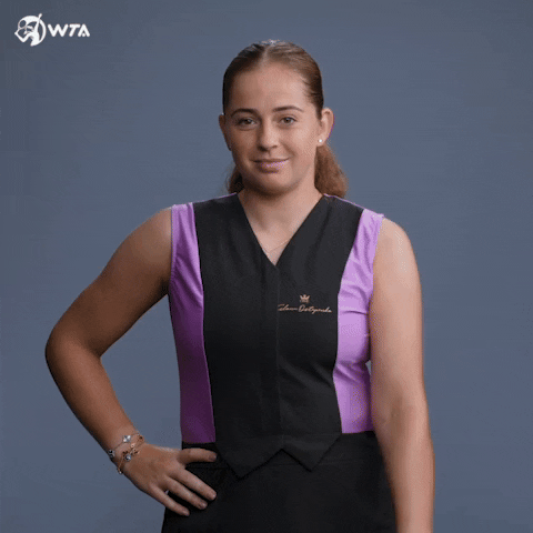 Jelena Ostapenko No GIF by WTA