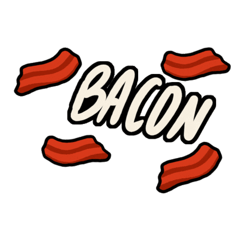 tim_travers giphyupload breakfast bacon crispy Sticker