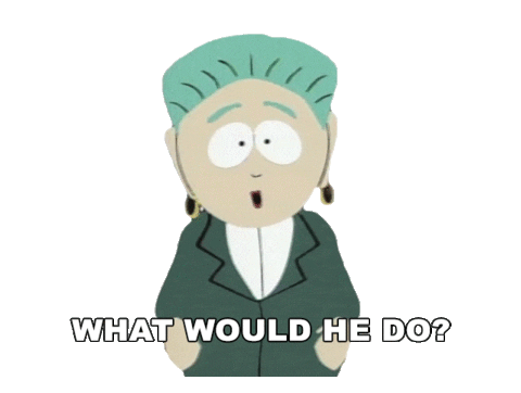 Mayor What Would He Do Sticker by South Park