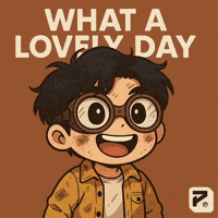 Excited What A Lovely Day GIF by Persona