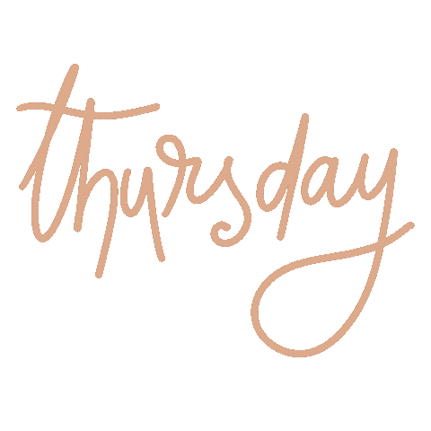 Orange Lettering Sticker