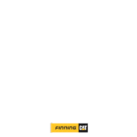 Finning finning sudamerica finning cat finningcat finninglatam Sticker