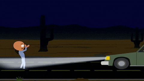 scared car GIF by South Park 