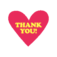 The Original Thank You Sticker by The VGN