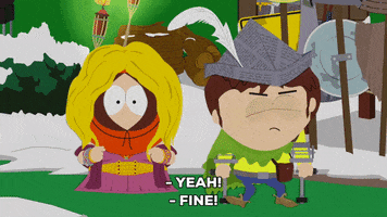 kenny mccormick costume GIF by South Park 