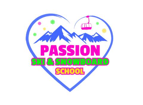 passion_ski_school giphyupload mountain ski passion Sticker